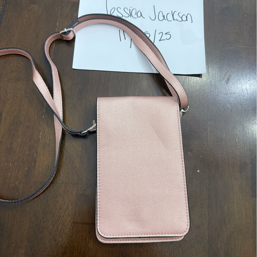 Blush Pink Crossbody Bag
